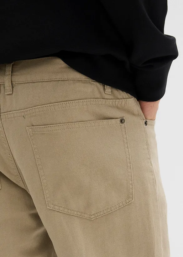 Termo kalhoty s pohodlným pasem, Relaxed Fit, Straight, bonprix