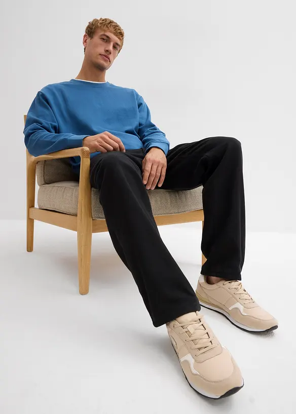 Termo kalhoty s pohodlným pasem, Relaxed Fit, Straight, bonprix