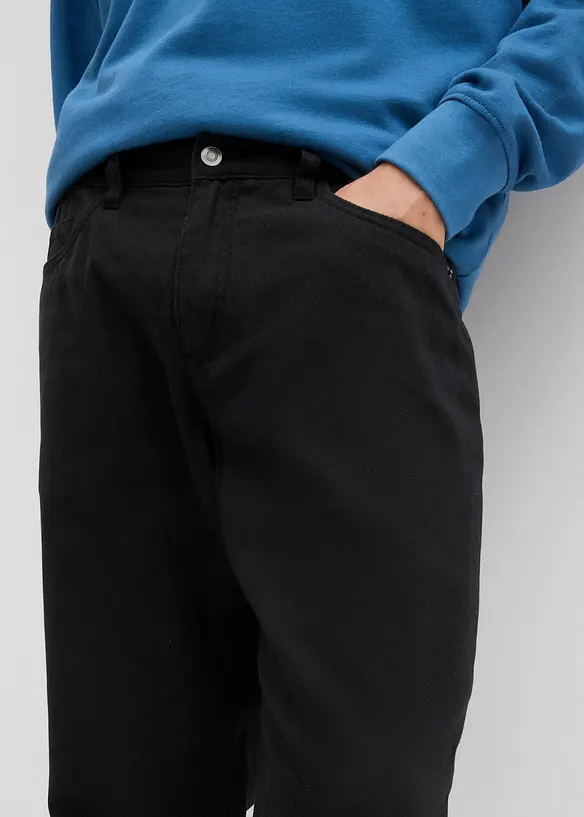 Termo kalhoty s pohodlným pasem, Relaxed Fit, Straight, bonprix