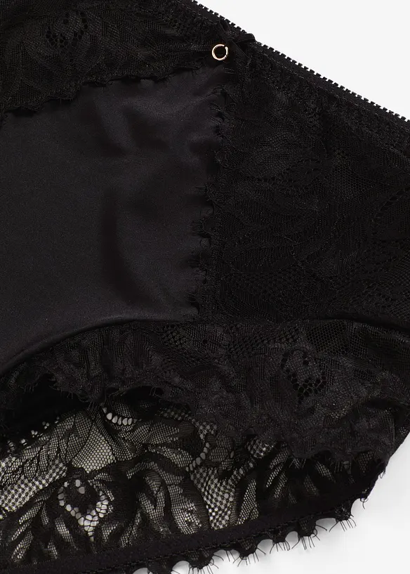 Vysoké kalhotky s lesklým materiálem, bonprix