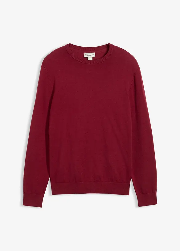 Svetr z jemné pleteniny, střih Regular Fit, bonprix
