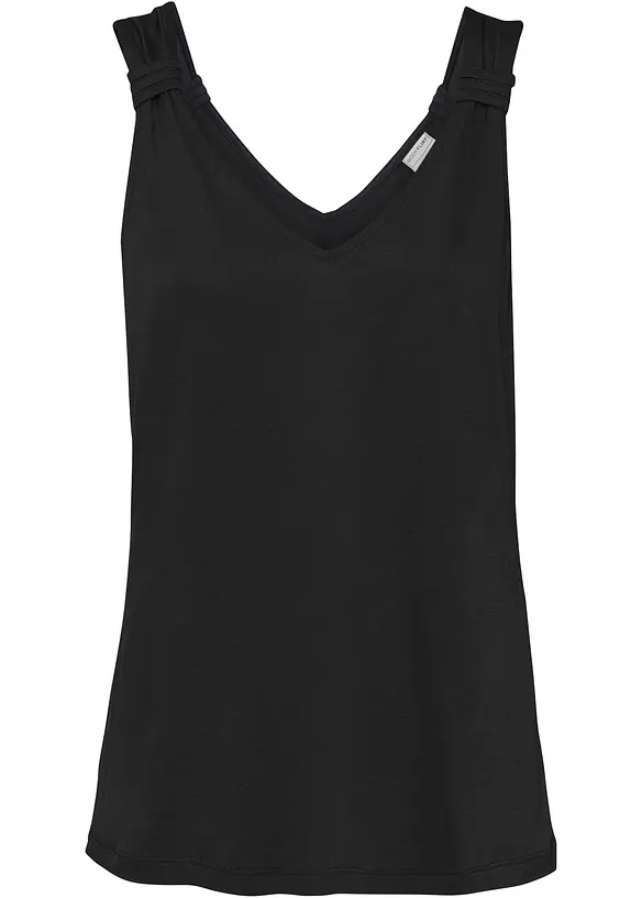 Žerzejový top z čisté viskózy, bonprix