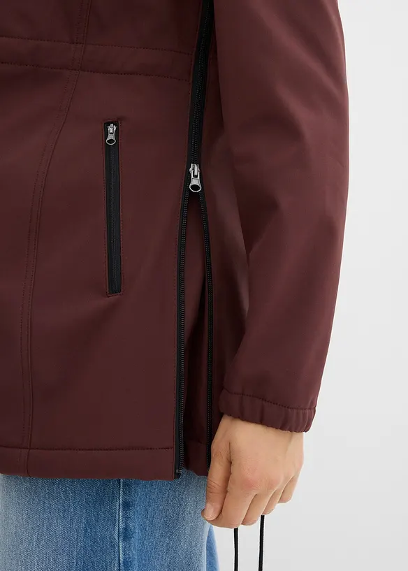 Těhotenská/nosící softshellová bunda, nastavitelná šířka, bonprix