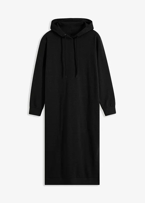 Mikinové šaty v délce midi, bonprix