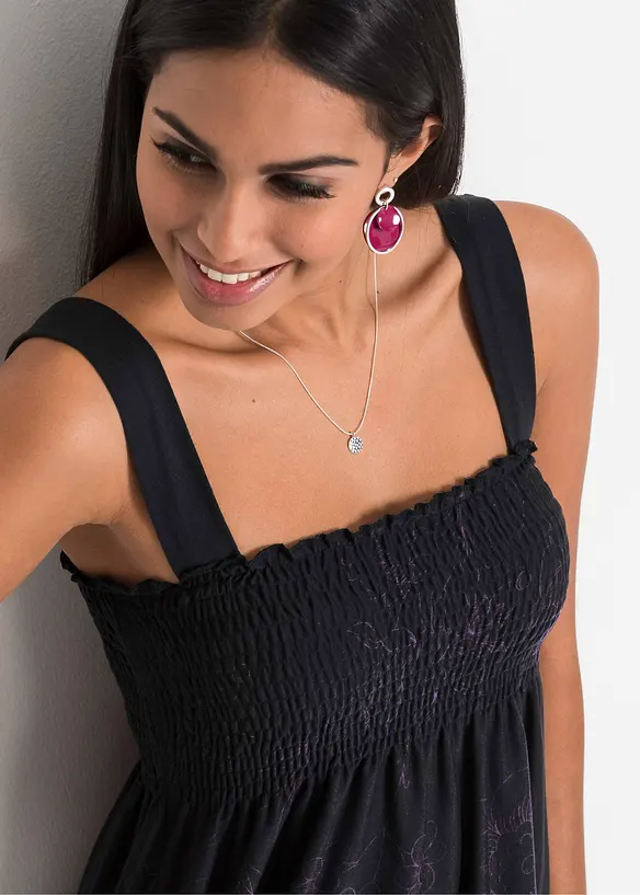 Tunikový top ze směsi s viskózou, bonprix