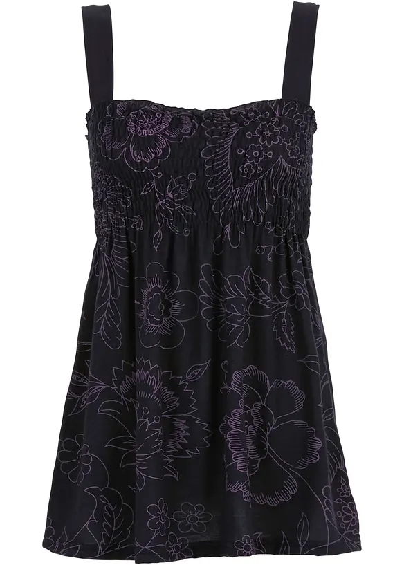 Tunikový top ze směsi s viskózou, bonprix