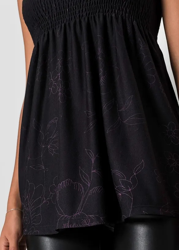 Tunikový top ze směsi s viskózou, bonprix