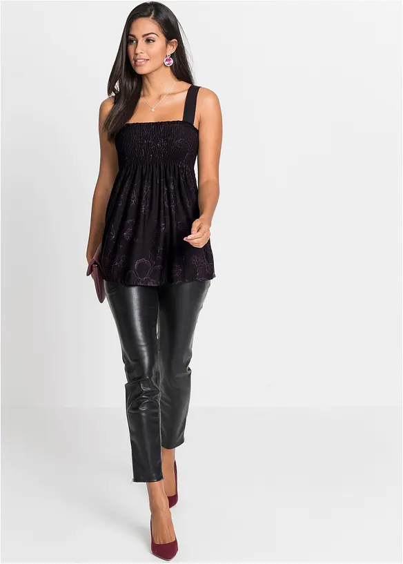 Tunikový top ze směsi s viskózou, bonprix