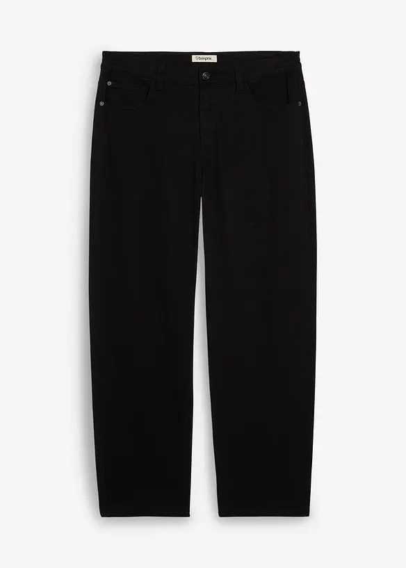 Keprové kalhoty s pohodlným pasem, Relaxed Fit, Straight, bonprix