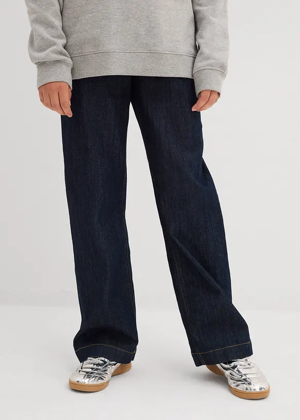 Džíny Wide Leg, Mid Waist, bonprix
