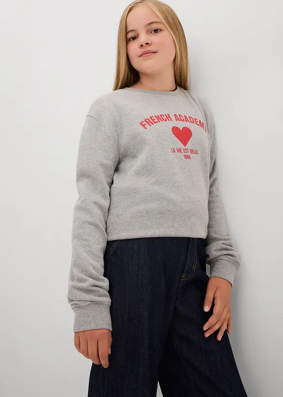 Džíny Wide Leg, Mid Waist, bonprix
