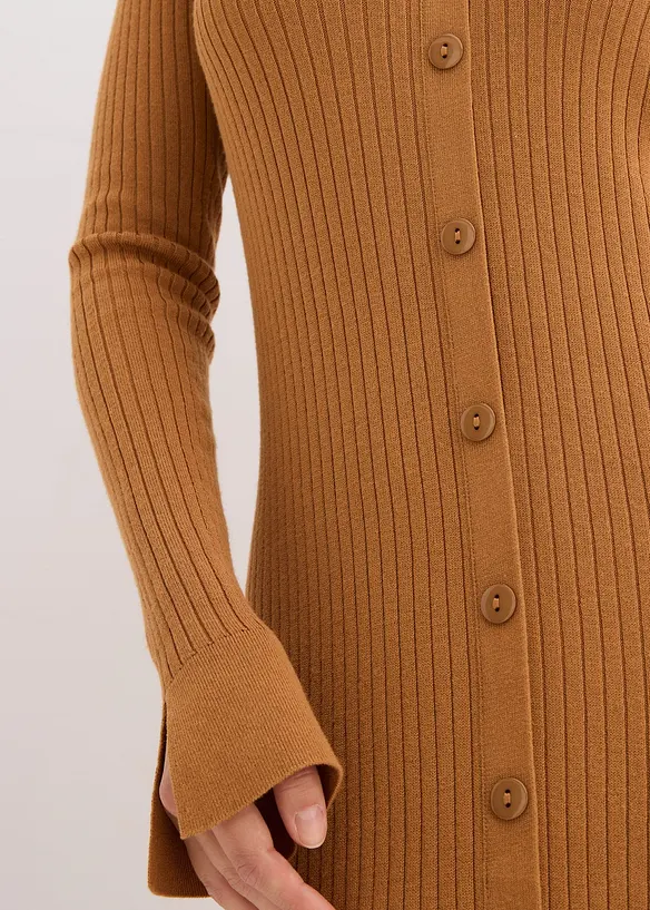 Pletené šaty z měkké viskózové směsi, bonprix