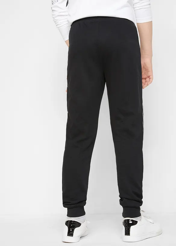 Joggingové kalhoty z měkké bavlněné směsi, bonprix