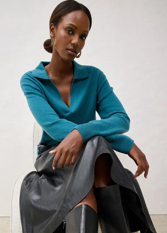 Kašmírový svetr s podílem Good Cashmere Standard®, bonprix