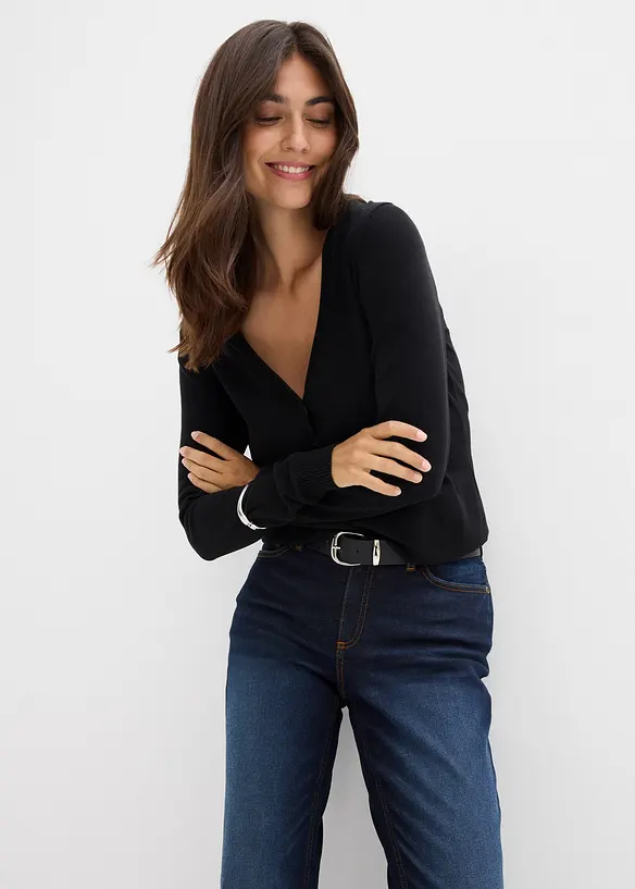 Džíny Bootcut, Mid Waist, bonprix