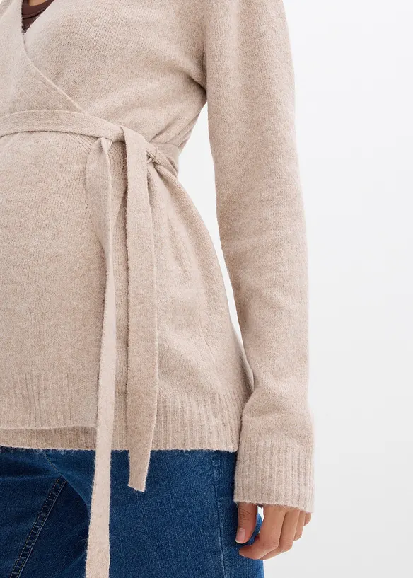 Pletený kabátek na období těhotenství i po něm, bonprix