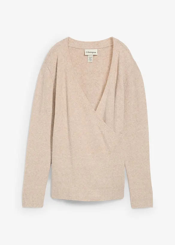 Pletený kabátek na období těhotenství i po něm, bonprix