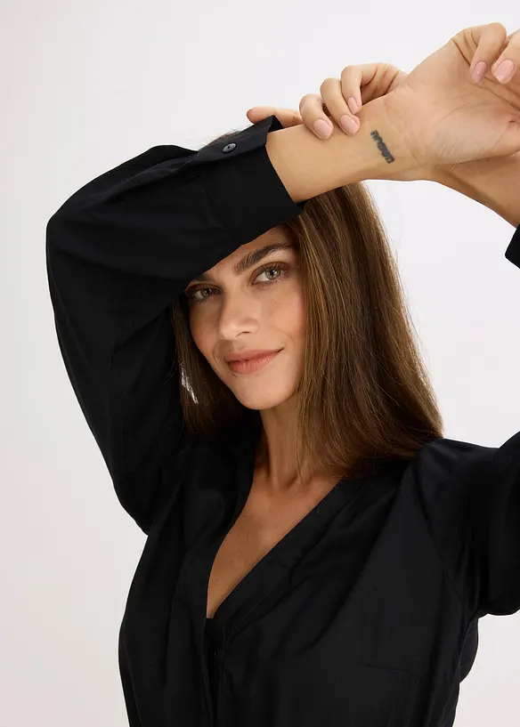 Dlouhé šaty s potiskem, bonprix