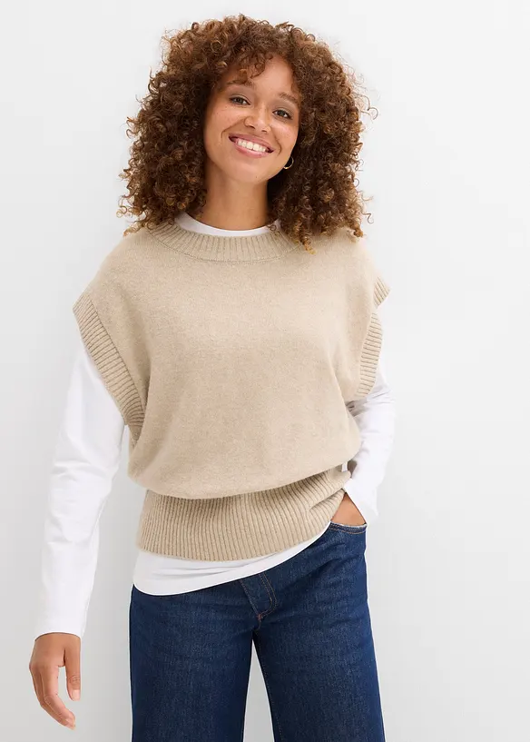 Oversize vesta, bonprix