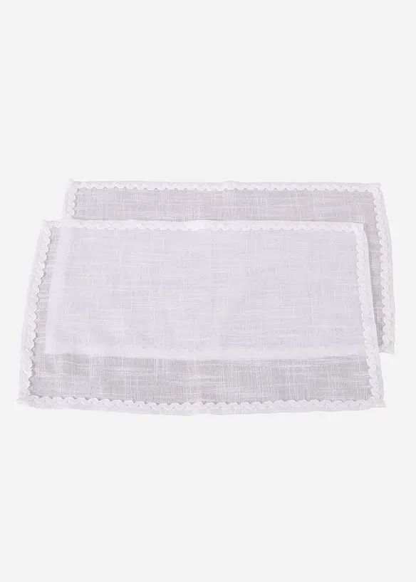 Prostírání s ozdobným sámkem (2 ks v balení), bonprix