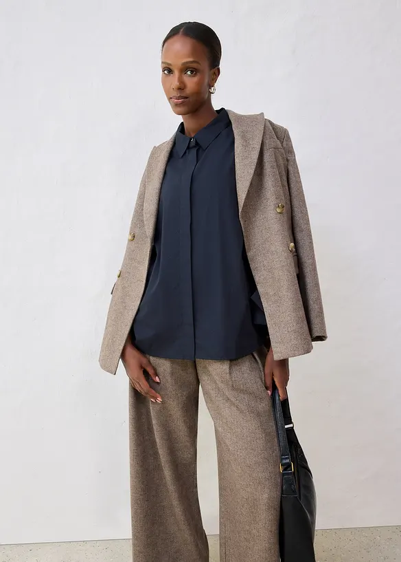 Halenka s podílem hedvábí, bonprix