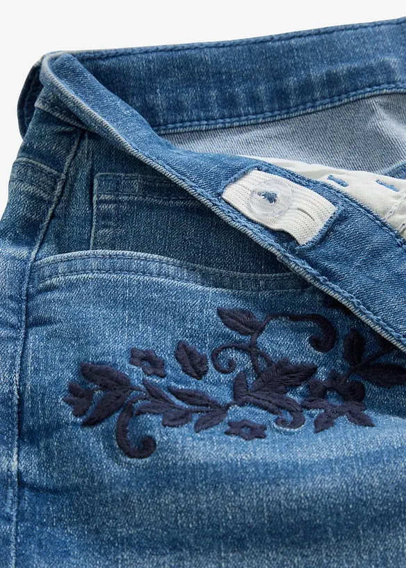 Džíny Bootcut, Mid Waist, bonprix