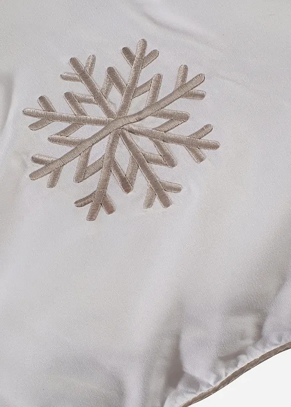 Přikrývka s péřovým omakem, sněhové vločky, extra teplá, bonprix