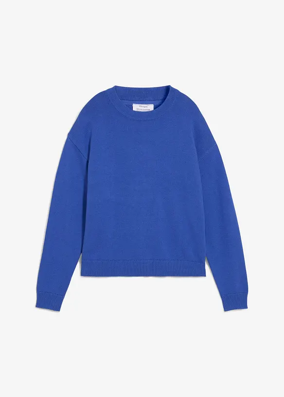 Oversize svetr z čisté bavlny, bonprix