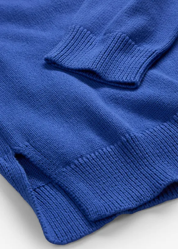 Svetr s rolákovým límcem, z čisté bavlny, bonprix