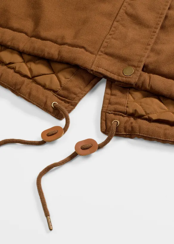 Vatovaná dlouhá parka, bonprix