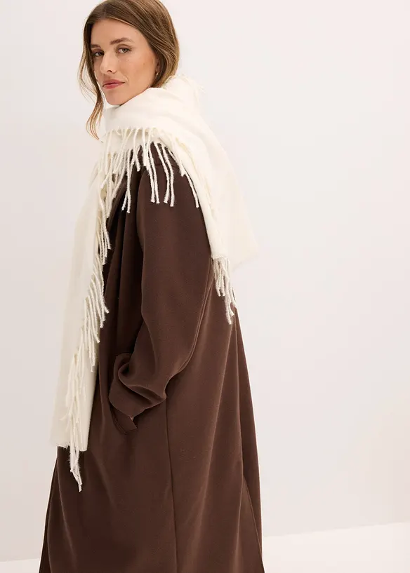Oversize vlněný kabát, bonprix