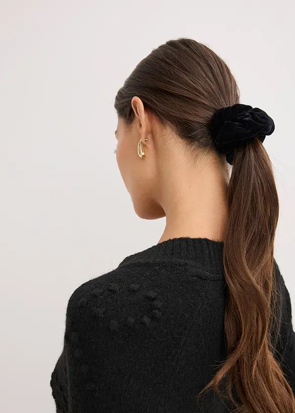 Ažurový pletený kabátek, bonprix