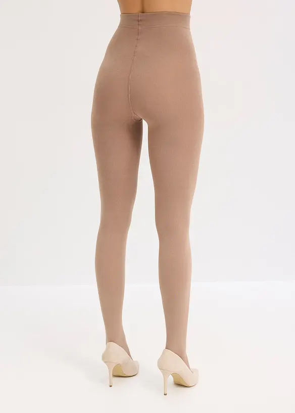 Termo punčochové kalhoty s flísovou podšívkou (150 den), bonprix