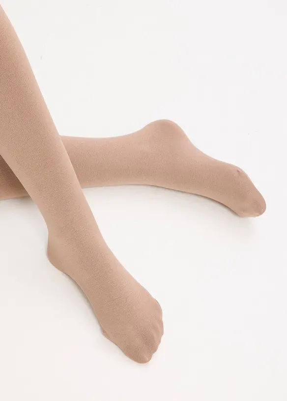 Termo punčochové kalhoty s flísovou podšívkou (150 den), bonprix