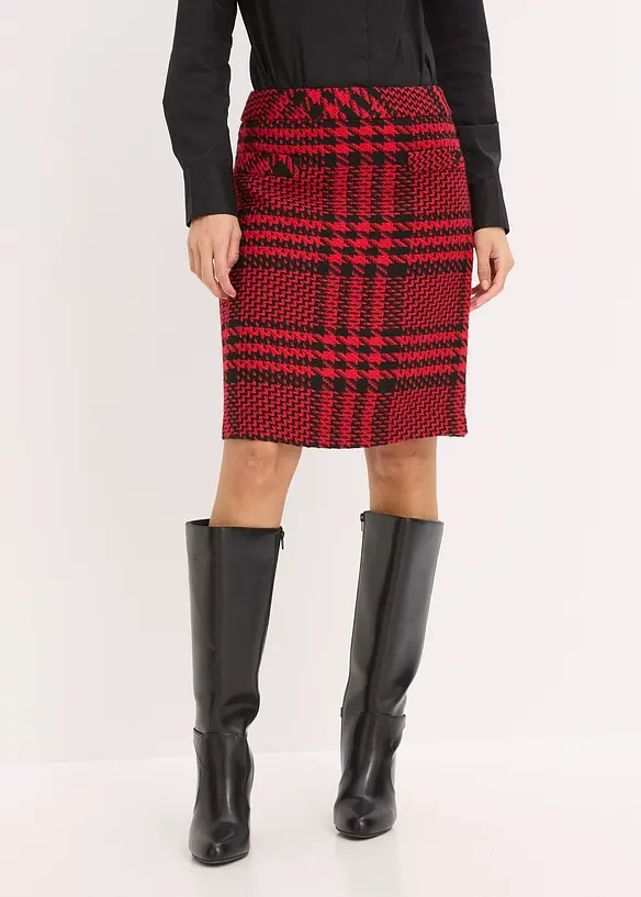 Sukně z měkké příze buklé, bonprix