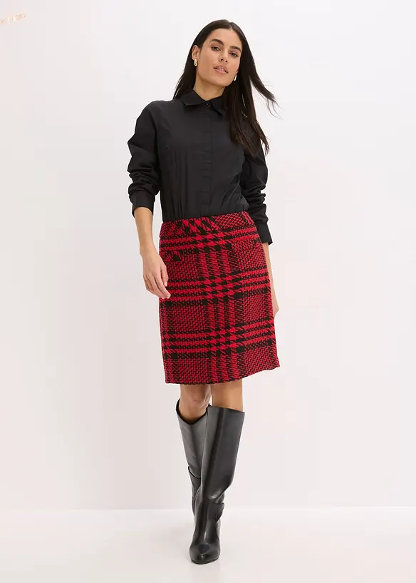 Sukně z měkké příze buklé, bonprix