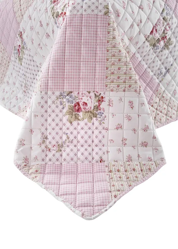 Přehoz na postel s motivem růží, bonprix