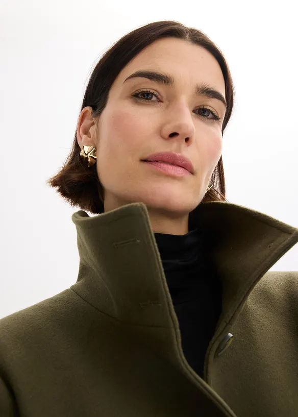 Kabátek s vlněným vzhledem, bonprix