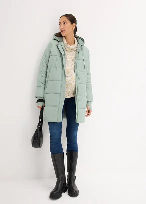 Těhotenský kabát 3 v 1 s nosicí vsadkou, bonprix