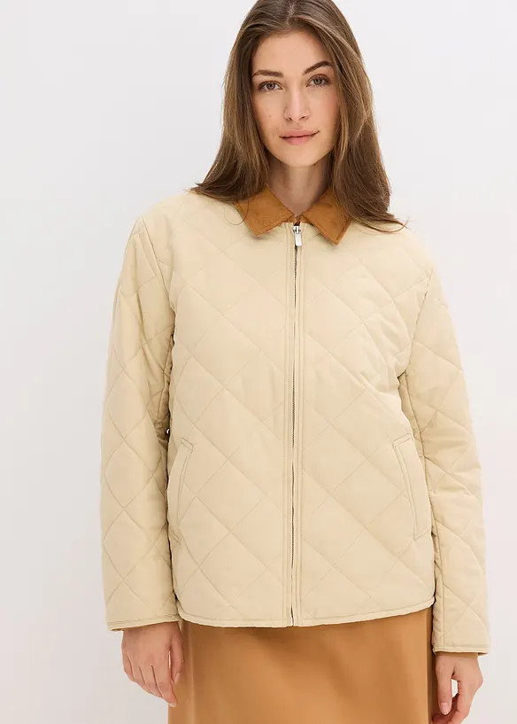 Bunda s kosočtvercovým prošíváním, bonprix