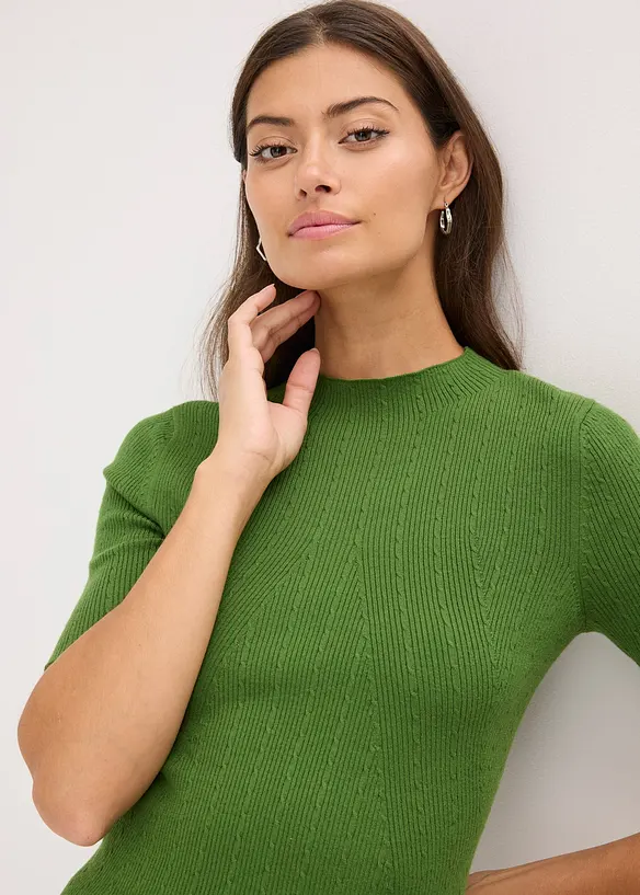 Žebrovaný svetr, bonprix