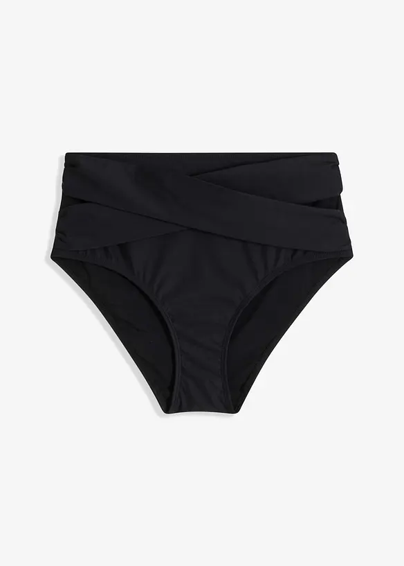 Stahovací bikinové kalhotky, lehký tvarující efekt, se zavinovacím vzhledem, bonprix