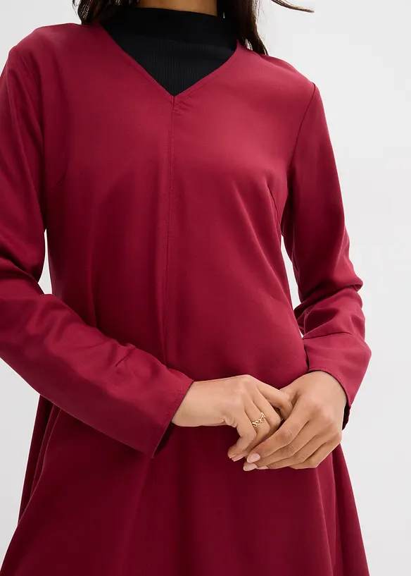 Keprové šaty ze splývavého lyocellu, bonprix