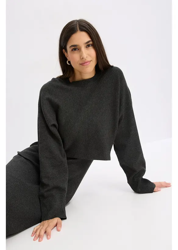 Pletená souprava se šaty (2dílná souprava), bonprix