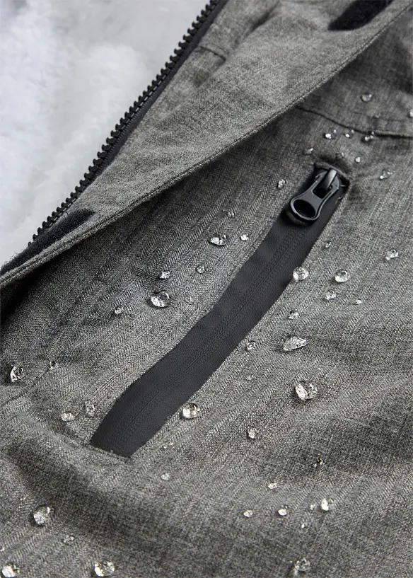 Nepromokavá funkční parka s hebkou flísovou podšívkou, bonprix