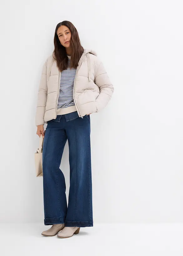 Prošívaná oversize bunda, bonprix