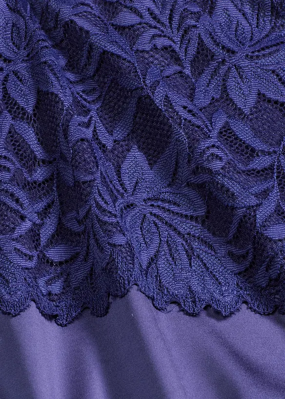 Vysoké bokové kalhotky s jemnou krajkou, bonprix