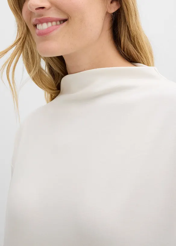 Midi šaty z viskózové směsi, bonprix