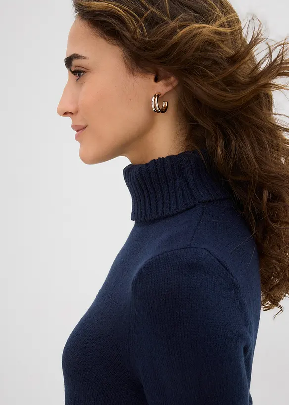 Základní rolák z jemné pleteniny, bonprix