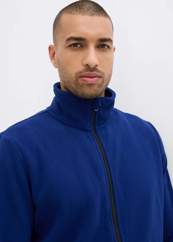 Flísová mikina na zapínání (2 ks v balení), bonprix